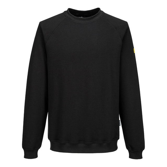 Anti-Static ESD Sweatshirt - Black
