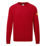Anti-Static ESD Sweatshirt - Deep Red