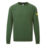 Anti-Static ESD Sweatshirt - Forest Green