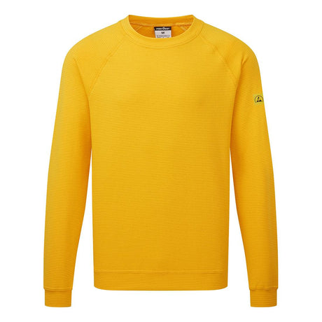 Anti-Static ESD Sweatshirt - Deep Yellow