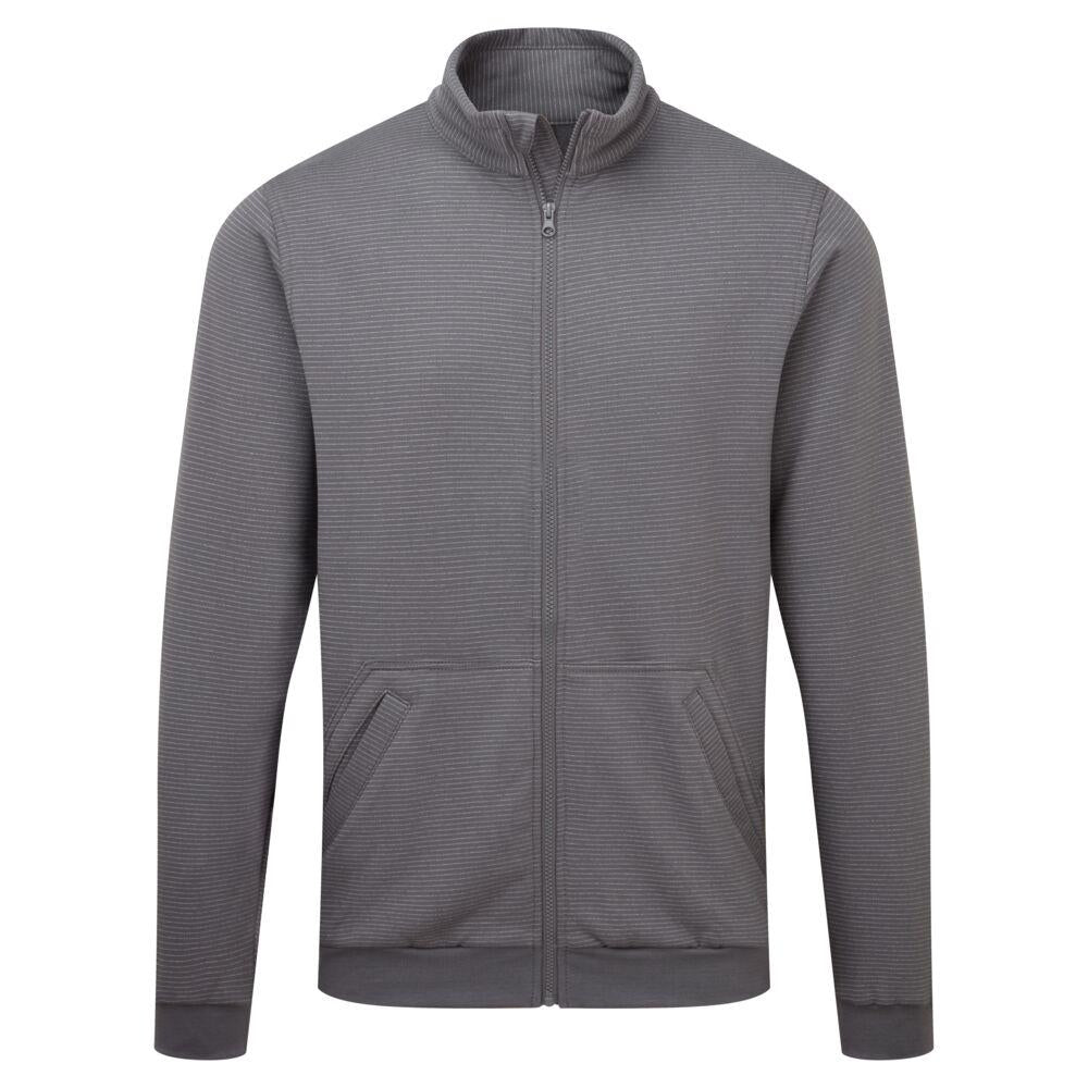 Anti-Static ESD Zip Sweatshirt - Zoom Grey