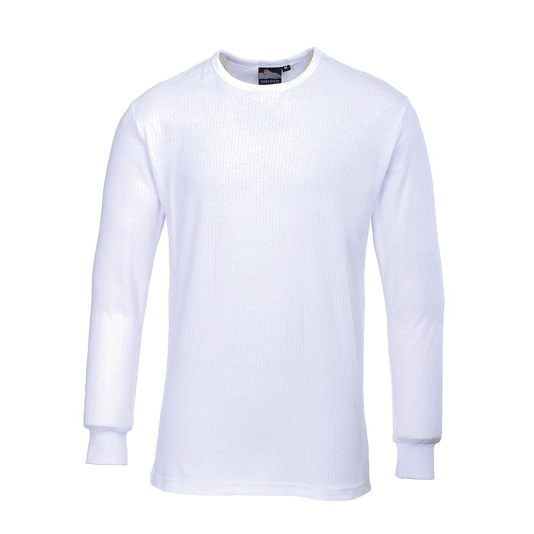 Thermal T-Shirt Long Sleeve - White