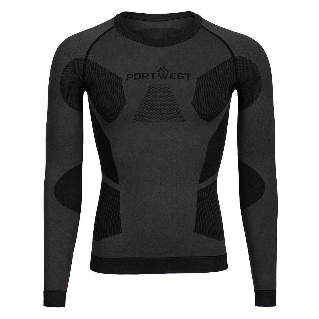 Dynamic Air Baselayer Top - Charcoal