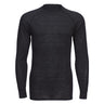 Merino Wool Crewneck Baselayer Top - Black