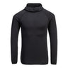 Waffle Fleece Hooded Baselayer - Black