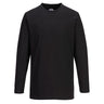 Cotton T-Shirt L/S - Black
