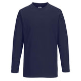 Cotton T-Shirt L/S - Navy