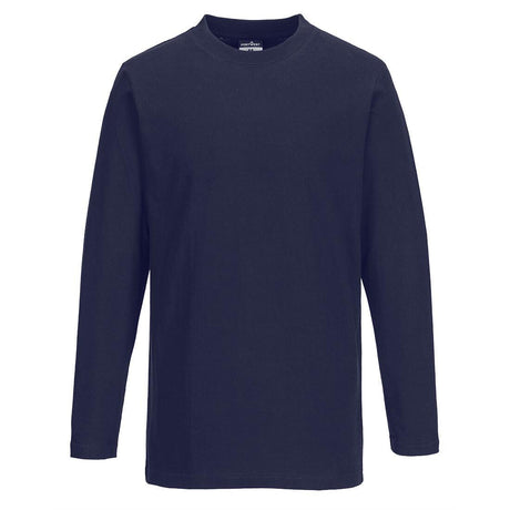 Cotton T-Shirt L/S - Navy