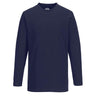 Cotton T-Shirt L/S - Navy