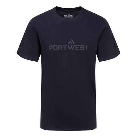 Portwest Cotton T-Shirt S/S - Navy