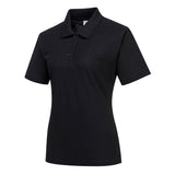Naples Women's Polo Shirt S/S - Black