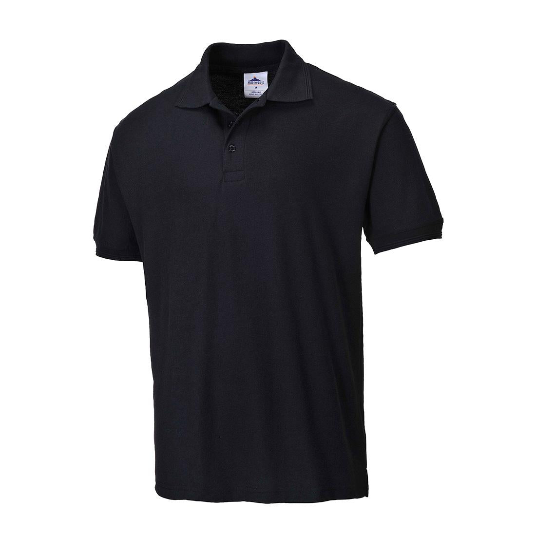 Naples Polo Shirt S/S - Black