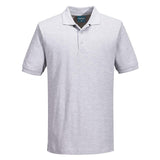 Naples Polo Shirt S/S - Heather Grey
