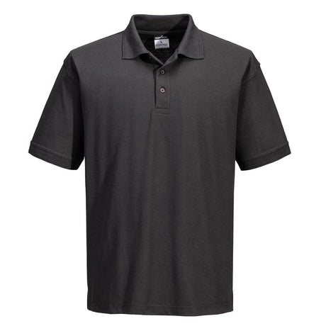 Naples Polo Shirt S/S - Metal Grey
