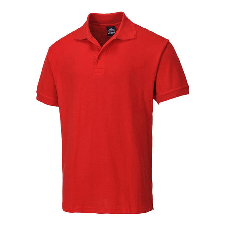 Naples Polo Shirt S/S - Red