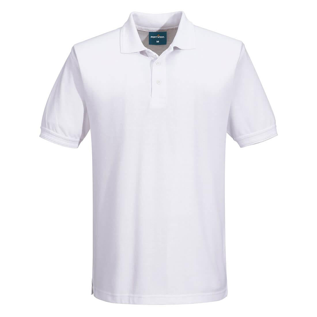 Naples Polo Shirt S/S - White
