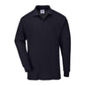 Genoa Polo Shirt L/S - Black