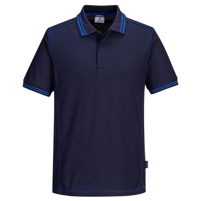 Essential Two Tone Polo Shirt - Navy/Royal