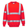 Hi-Vis Sweatshirt - Red