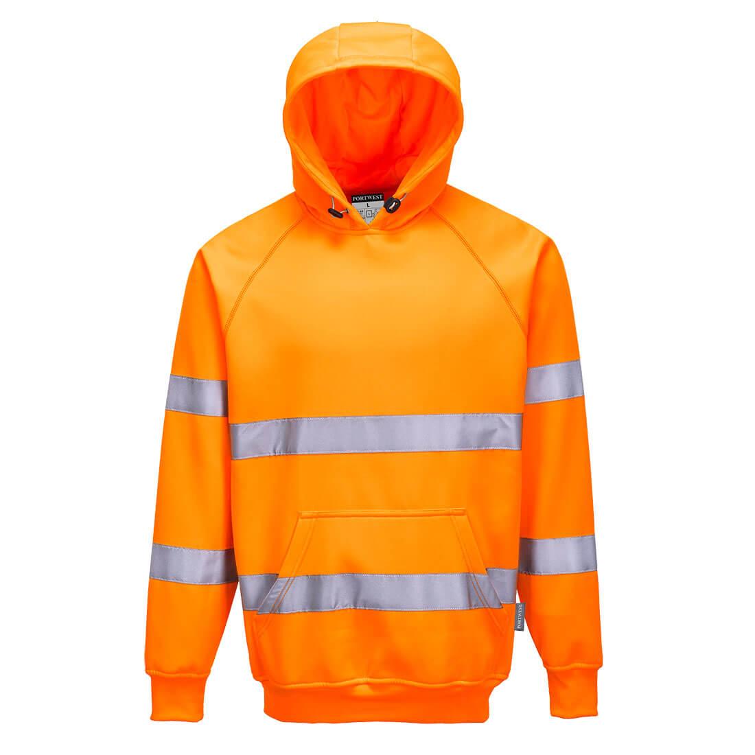 Hi-Vis Hoodie - Orange