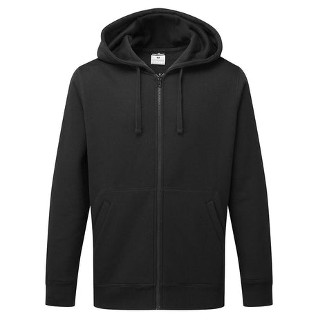 Zipped Hoodie - Black
