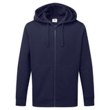 Zipped Hoodie - Navy