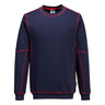 Essential Two Tone Sweatshirt - Navy/Red