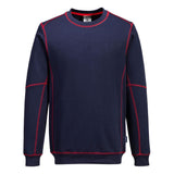 Essential Two Tone Sweatshirt - Navy/Red