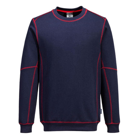 Essential Two Tone Sweatshirt - Navy/Red