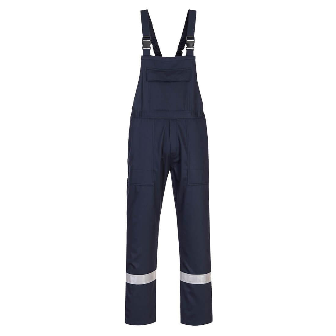 Bizweld Iona FR Bib and Brace - Navy