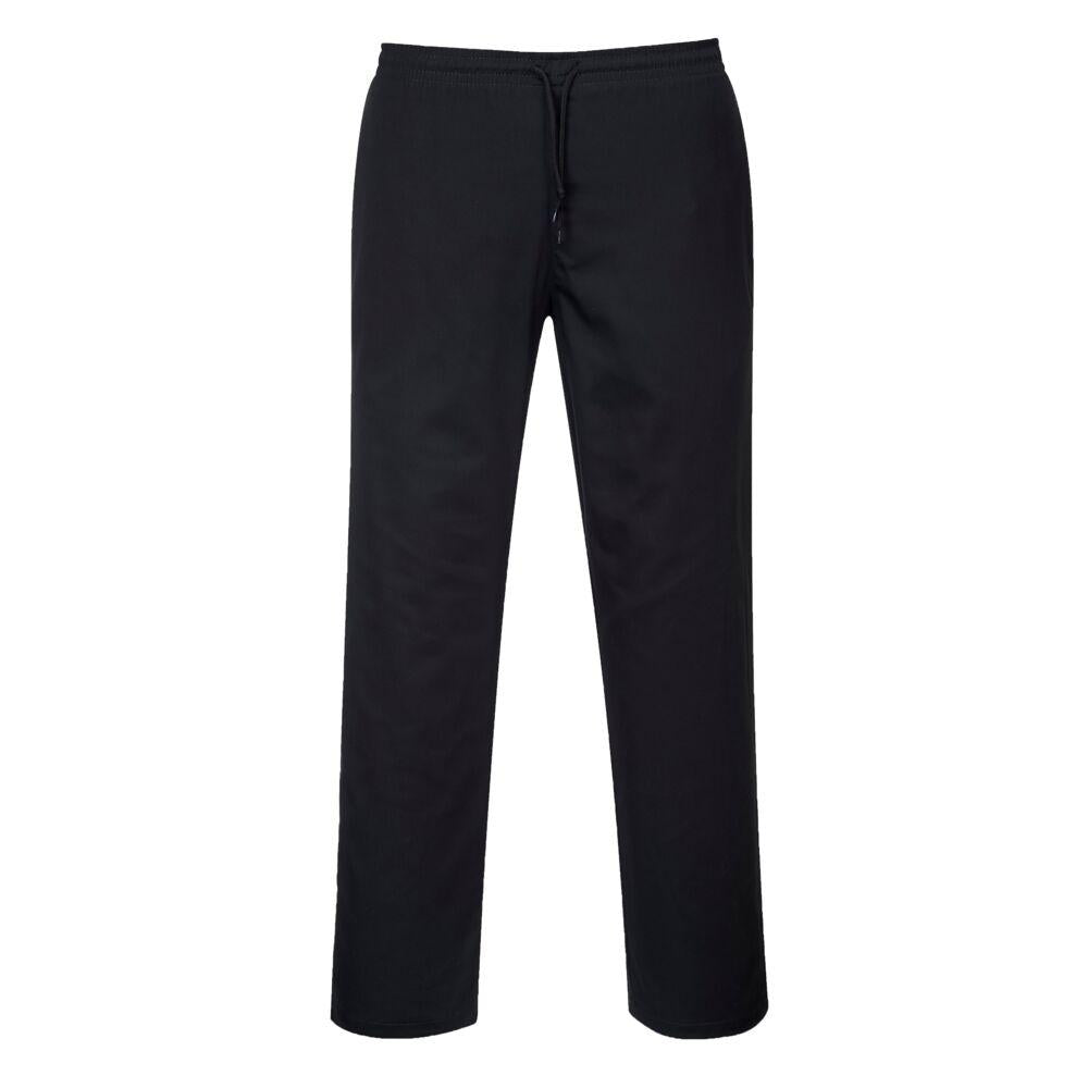 Chef's Drawstring Trousers - Black Short