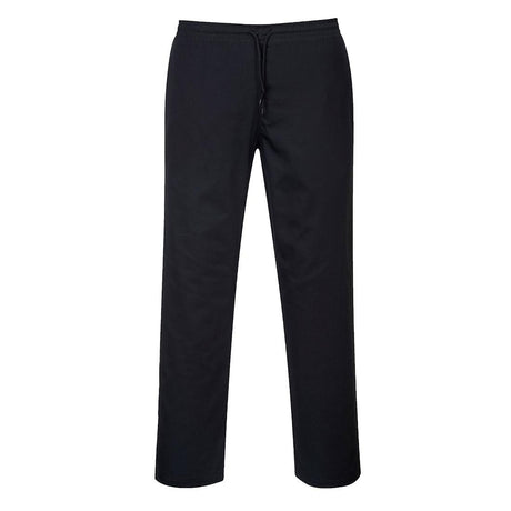 Chef's Drawstring Trousers - Black Tall