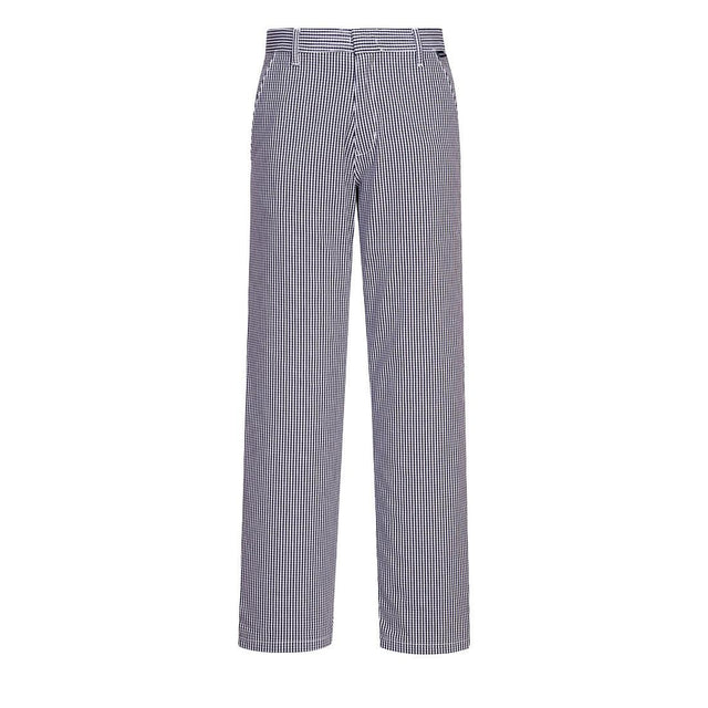 Chef's Barnet Trousers - Blue Check