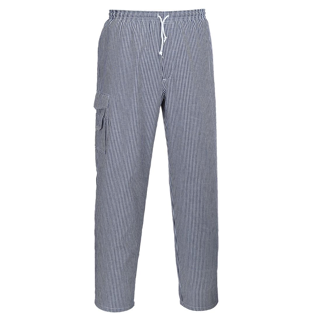 Chef's Chester Trousers - Blue Check