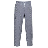Chef's Chester Trousers - Blue Check