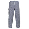 Chef's Chester Trousers - Blue Check