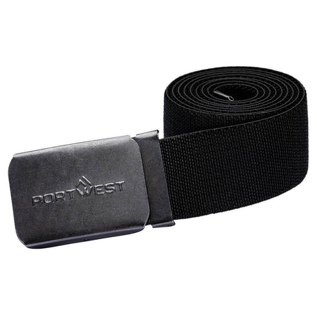 Elasticated Work Belt - Black