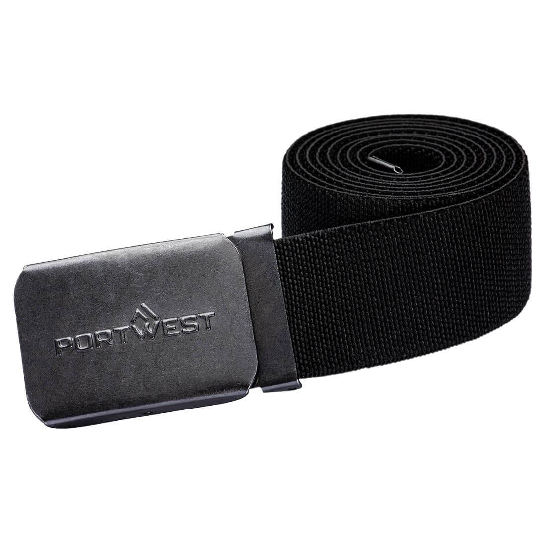 Elasticated Work Belt - Black