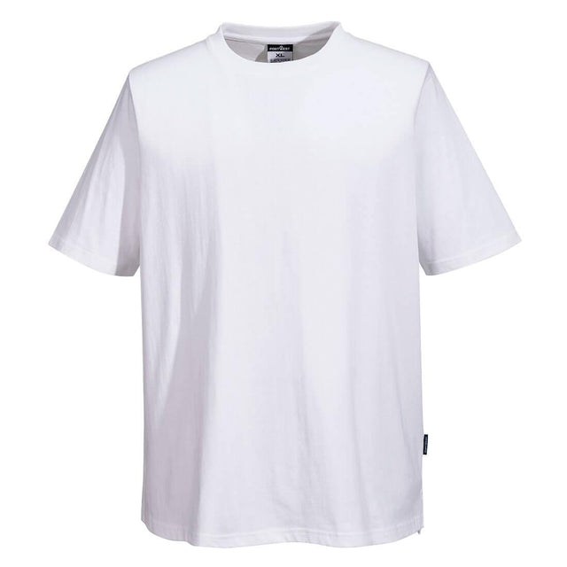 Cotton Mesh Air Pro T-Shirt S/S - White