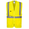 Hi-Vis Tablet Pocket Executive Vest - Yellow