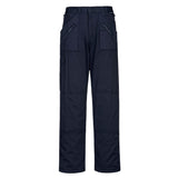 Lined Action Trousers - Navy Tall