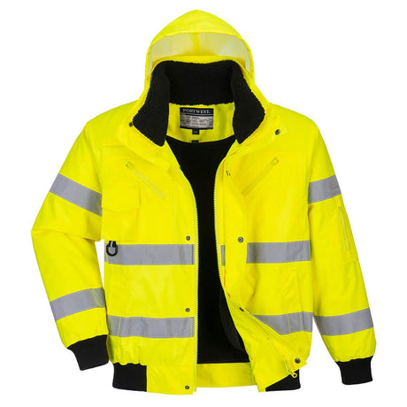 Hi-Vis 3-in-1 Bomber Jacket - Yellow
