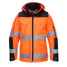 Hi-Vis 3-in-1 Contrast Winter Pro Jacket - Orange/Black