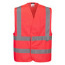Hi-Vis Band and Brace Vest - Red