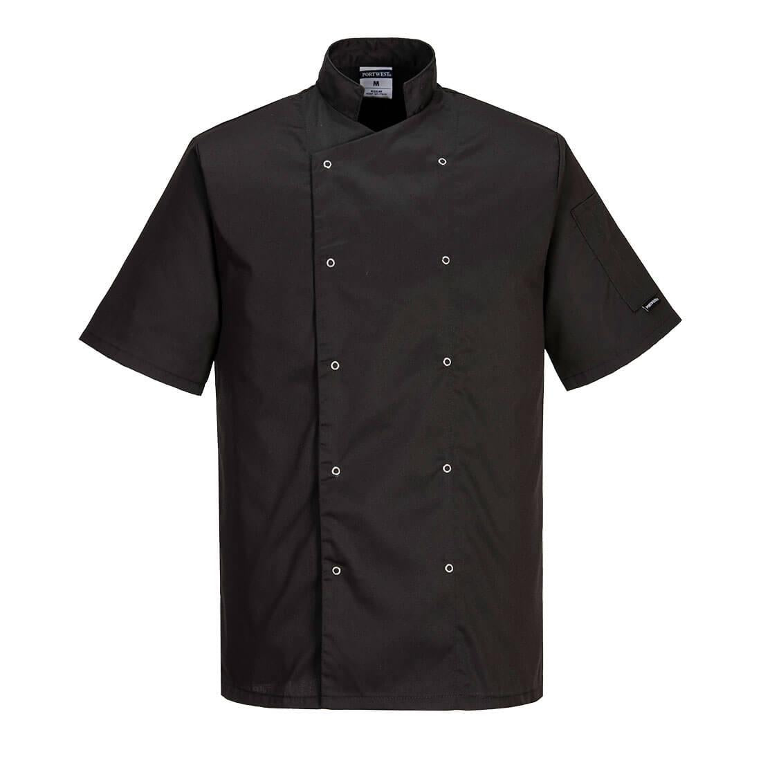 Chef's Cumbria Jacket S/S - Black