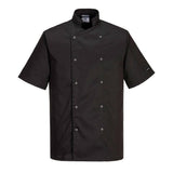 Chef's Cumbria Jacket S/S - Black