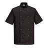 Chef's Cumbria Jacket S/S - Black