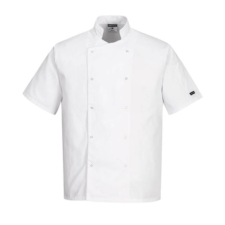 Chef's Cumbria Jacket S/S - White