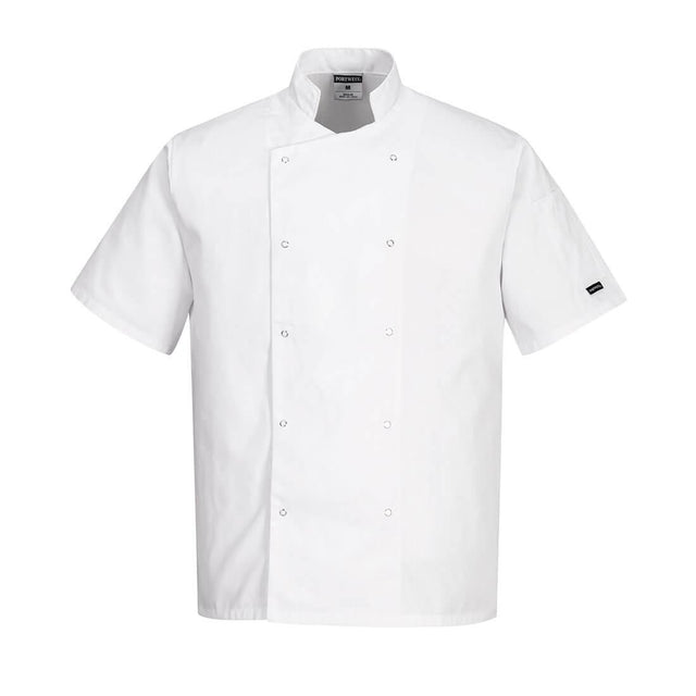 Chef's Cumbria Jacket S/S - White