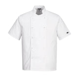 Chef's Cumbria Jacket S/S - White